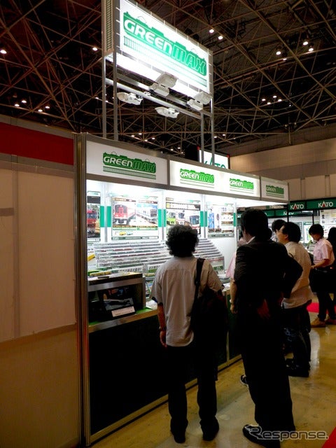 グリーンマックス(第56回全日本模型ホビーショー、9月23日)〈撮影 高木啓〉