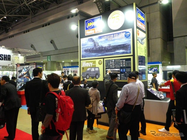 ハセガワ(第56回全日本模型ホビーショー、9月23日)〈撮影 高木啓〉