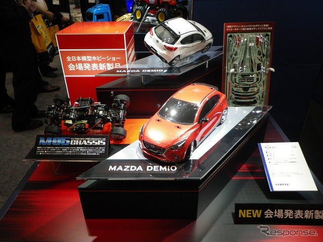 タミヤ(第56回全日本模型ホビーショー、9月23日)〈撮影 高木啓〉