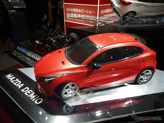 タミヤ(第56回全日本模型ホビーショー、9月23日)〈撮影 高木啓〉