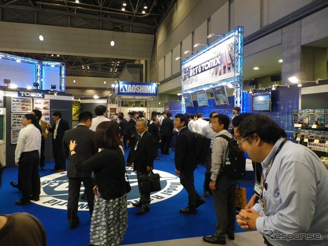 トミックス(第56回全日本模型ホビーショー、9月23日)〈撮影 高木啓〉