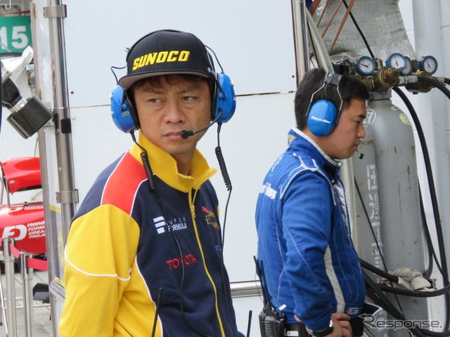 SF参戦中の「SUNOCO TEAM LEMANS」にヘッドコーチとして参画した脇阪寿一。撮影:遠藤俊幸