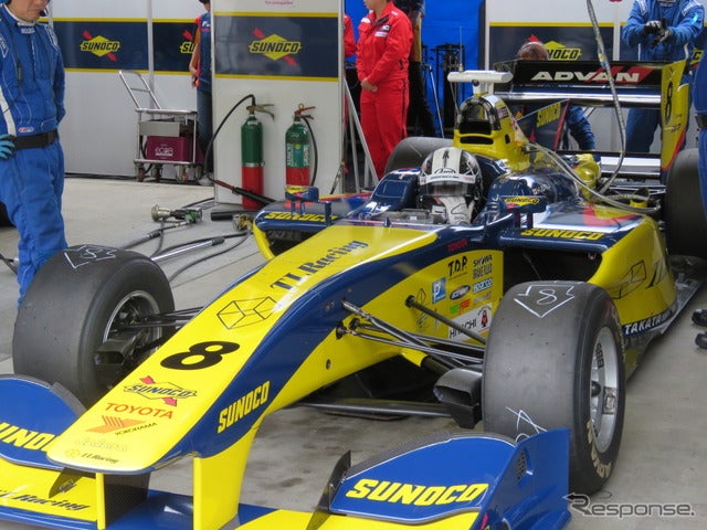 SUNOCO TEAM LEMANSの#8 小林可夢偉。撮影:遠藤俊幸