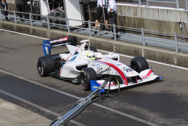 #20 関口がSUGOのポールを獲得した。撮影：遠藤俊幸