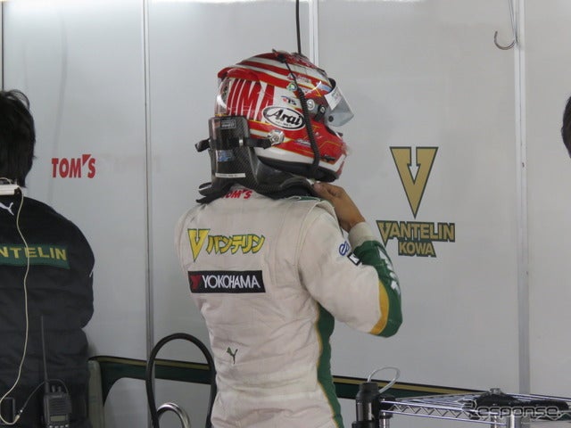 予選2位の#37 中嶋一貴。撮影：遠藤俊幸