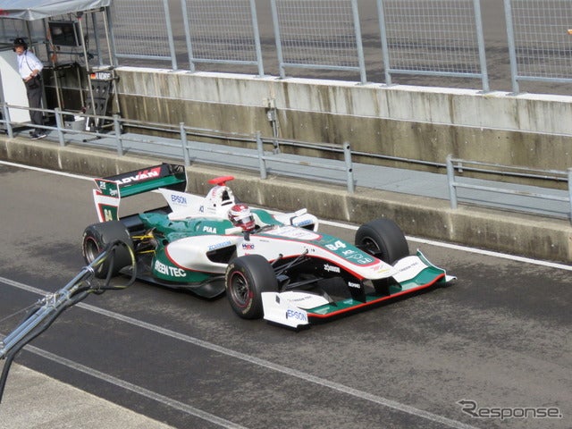 予選4位の#64 中嶋大祐。撮影：遠藤俊幸