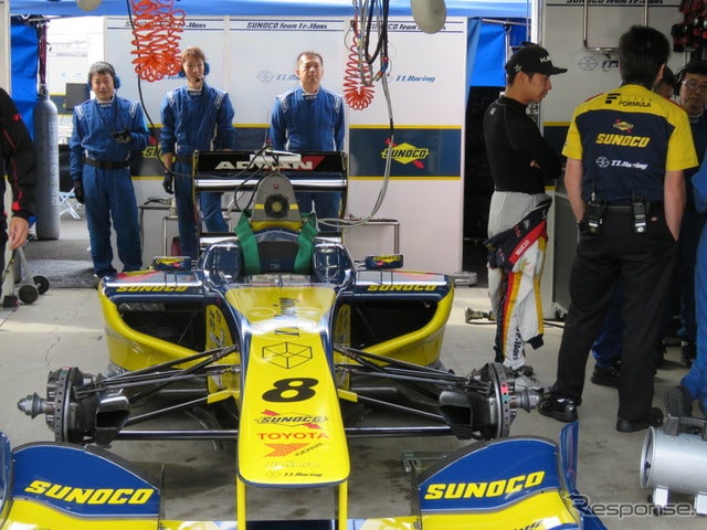 #8 小林可夢偉はツキのない展開で予選15位。撮影：遠藤俊幸