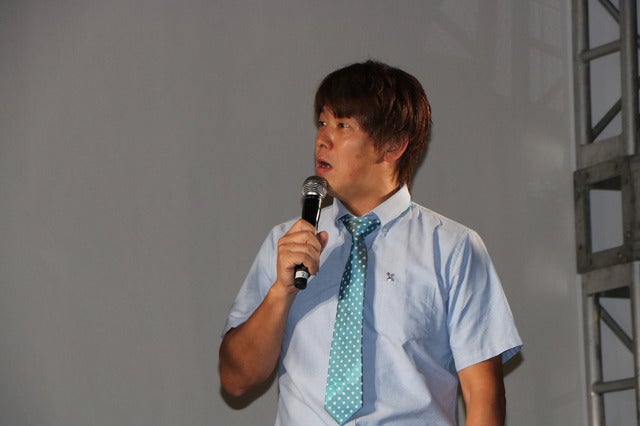 凱旋門賞Live Paint～墨絵士×透明人間～（2016年9月27日）撮影：山本有莉