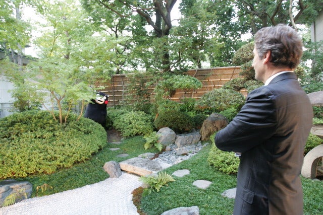 【動画】くまモン、ダンスをフランス大使公邸で披露…しかもフランス語バージョン撮影:山口和幸