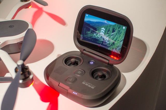 GoPro『Karma 』のコントローラー 参考画像（2016年9月28日）撮影：五味渕秀行
