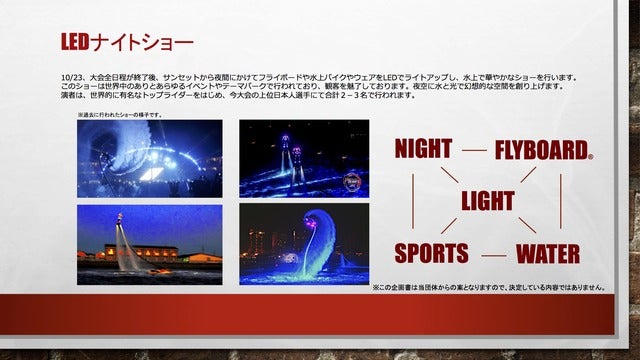 「全日本フライボード選手権」が沖縄で開催…世界ランキング上位がエントリー