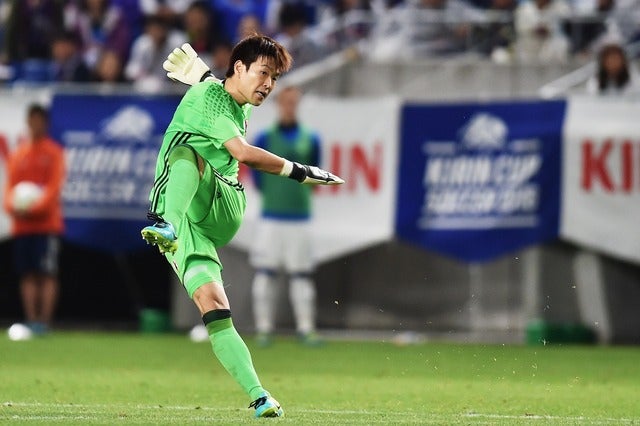 西川周作 参考画像（2016年9月7日）(c) Getty Images
