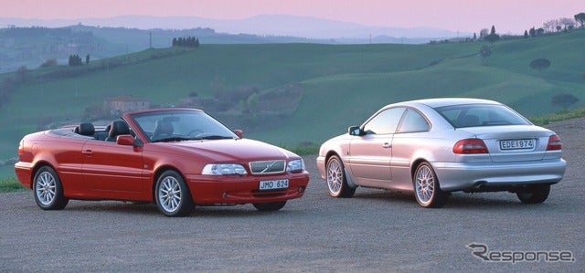 ボルボ C70、デビュー20周年…「四角いボルボ」と決別した名車