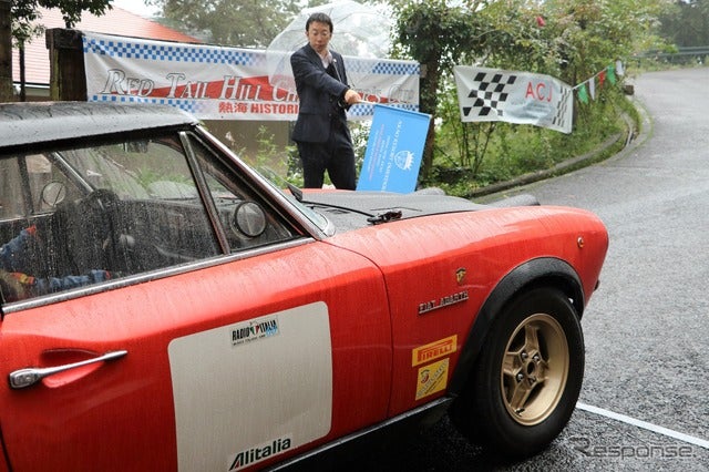 フィアット アバルト124ラリー《撮影 内田千鶴子》