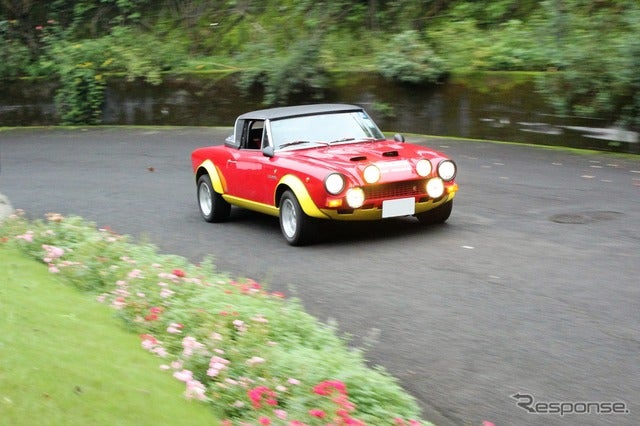 フィアット 124スパイダー《撮影 内田俊一》