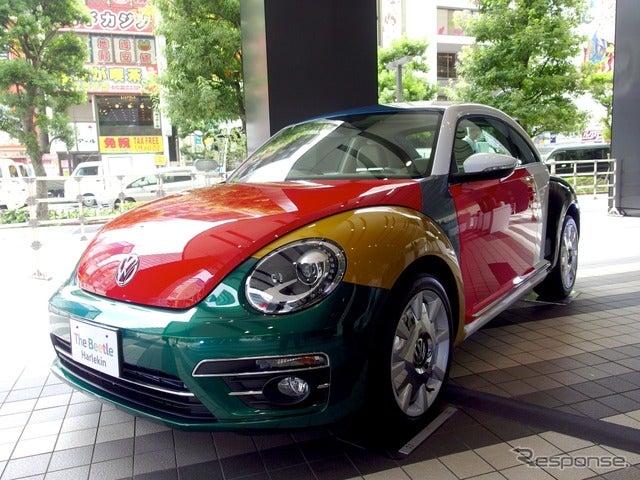 新型ザ・ビートル。これはプロモーション用の特別仕様　〈撮影　高木啓〉