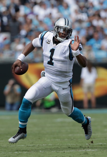 キャム・ニュートン 参考画像（2016年9月25日）(c) Getty Images