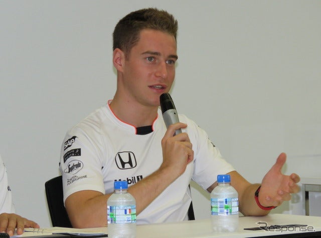 来季はマクラーレンのレギュラードライバーとなるバンドーン選手。撮影：遠藤俊幸