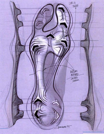 ナイキ、フットボールシューズのトラクションの進化