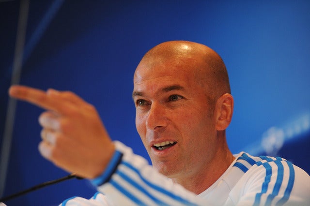 レアル・マドリードのジネディーヌ・ジダン監督 参考画像(2016年5月24日)(c) Getty Images