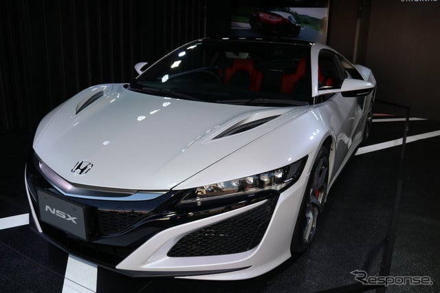 F1日本GPの会場に登場した新型NSX《撮影 吉田知弘》