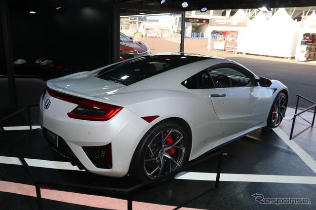 F1日本GPの会場に登場した新型NSX《撮影 吉田知弘》