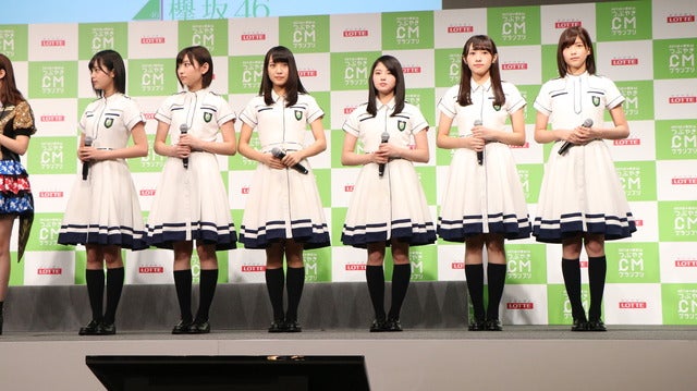 HKT48 vs 欅坂46『つぶやきCMグランプリ』開催発表会見(2016年10月11日)撮影:山本有莉