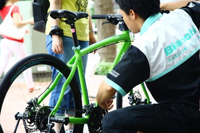 ビアンキストアが青山と横浜で試乗会を開催