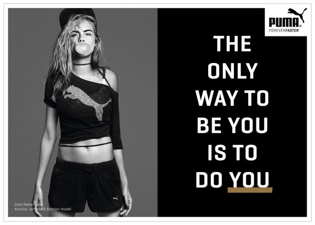 プーマ、女性を応援するキャンペーン「DO YOU」のアンバサダーにカーラ・デルヴィーニュを起用