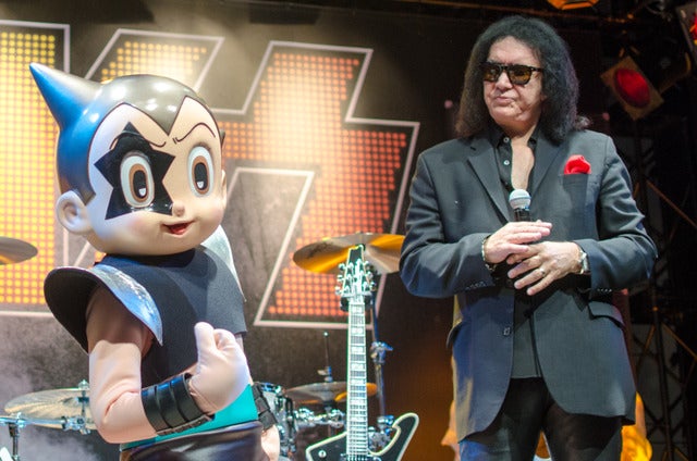 KISSのジーン・シモンズ、『KISS EXPO TOKYO 2016 ~地獄の博覧会~』で来日(2016年10月13日)撮影:五味渕秀行