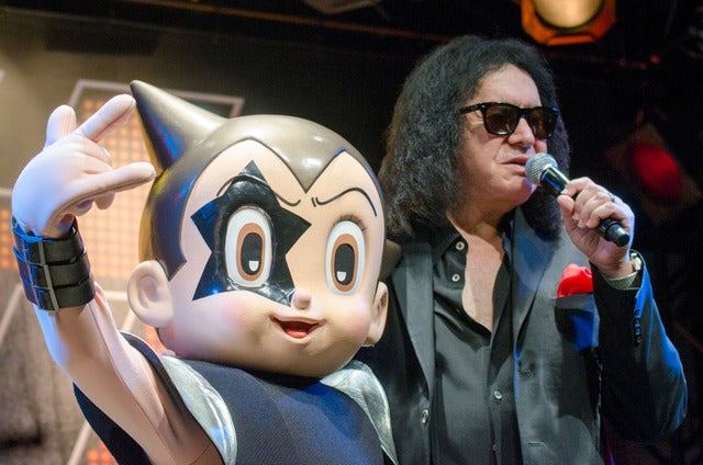 KISSのジーン・シモンズ、『KISS EXPO TOKYO 2016 ~地獄の博覧会~』で来日(2016年10月13日)撮影:五味渕秀行