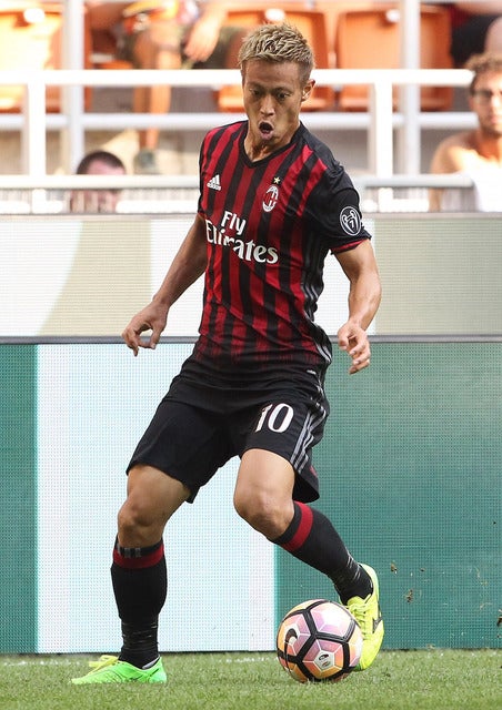 本田圭佑 参考画像（2016年9月11日）(c) Getty Images