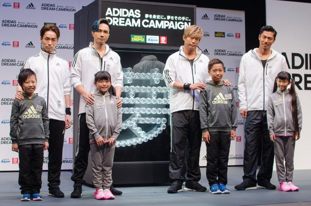 『ADIDAS DREAM CAMPAIGN With EXILE THE SECOND』新CM発表会（2016年10月20日）撮影：五味渕秀行