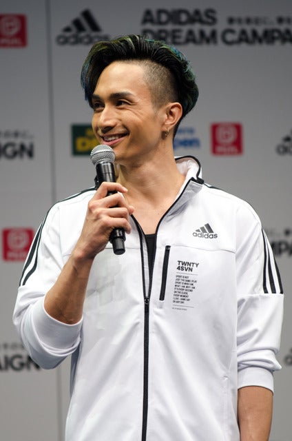 EXILE THE SECONDの橘ケンチ（2016年10月20日）撮影：五味渕秀行