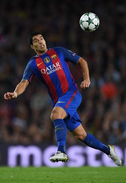 ルイス・スアレス 参考画像(2016年10月19日)(c) Getty Images