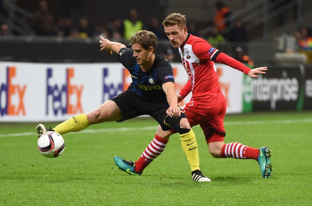 インテル対サウサンプトン（2016年10月20日）(c) Getty Images