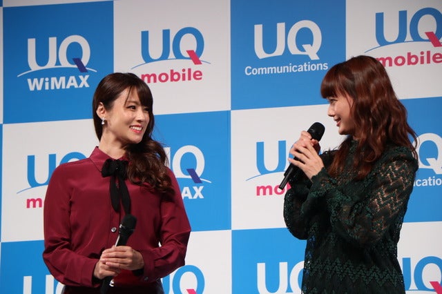 深田恭子、多部未華子、永野芽郁が3姉妹に！…UQモバイル新CM発表撮影：山本有莉
