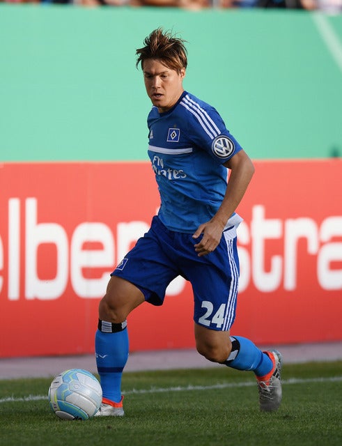 酒井高徳 参考画像(2016年8月22日)(c) Getty Images