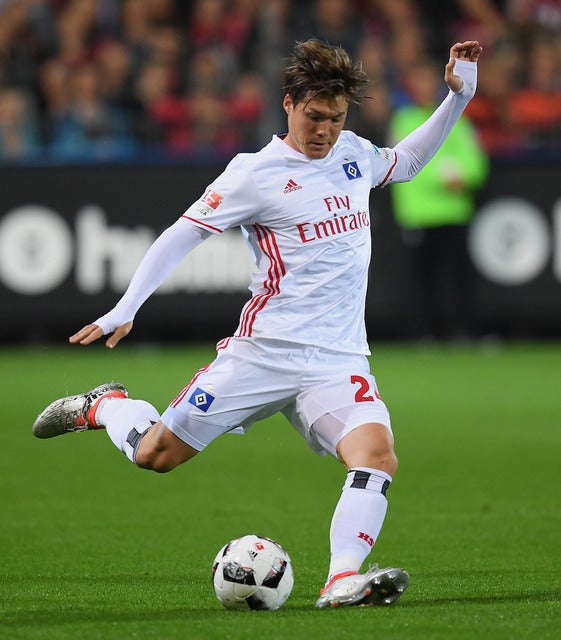 酒井高徳 参考画像(2016年9月20日)(c) Getty Images