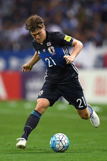 酒井高徳 参考画像(2016年10月6日)(c) Getty Images