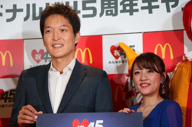 日本マクドナルド45周年記念復活商品第3弾発表会（2016年10月26日）撮影：山本有莉