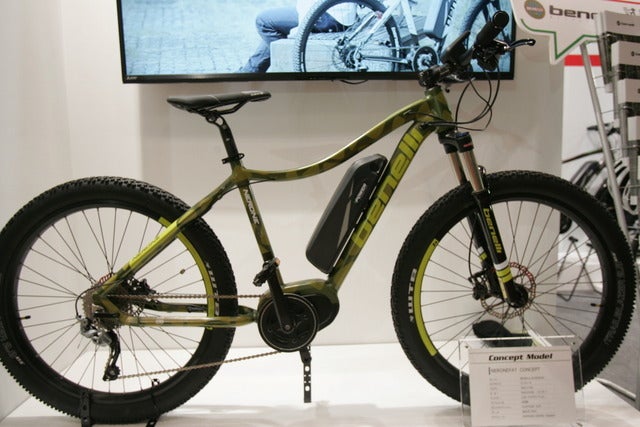 イタリアのeバイク、ベネッリ撮影：山口和幸