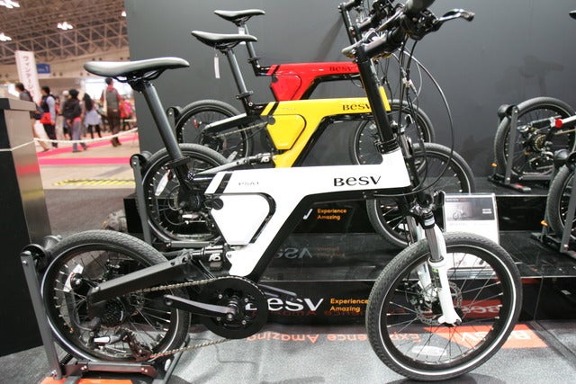 スポーツeバイクとして定評のあるベスビー撮影：山口和幸