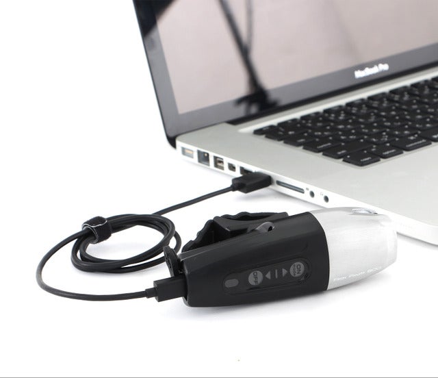 タッチパネル搭載の自転車用ライト「フリックフラッシュ800」