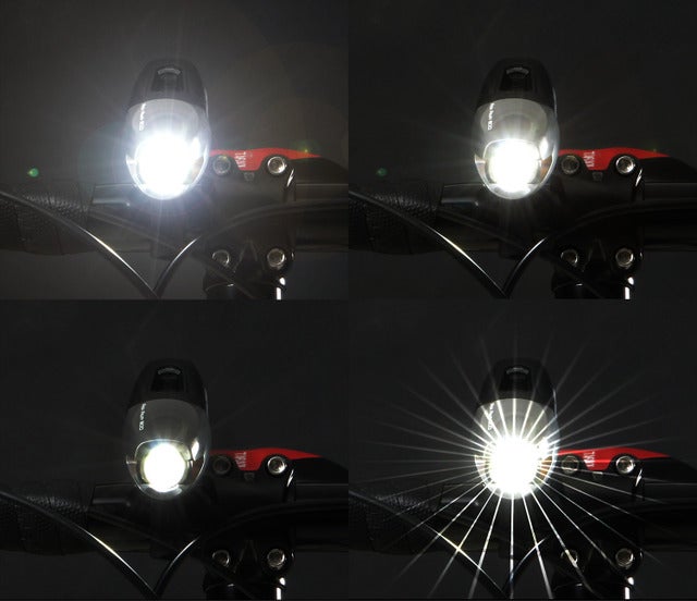 タッチパネル搭載の自転車用ライト「フリックフラッシュ800」