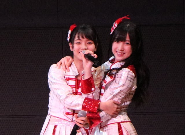 チーム8、地元企業にエール…恋チュン含む2曲披露撮影:山本有莉