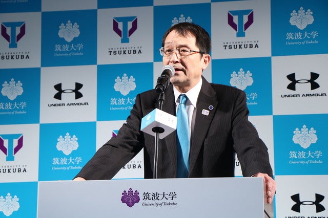 筑波大学学長・永田恭介氏撮影： 山本有莉