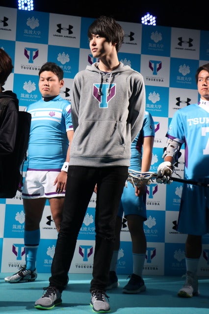 筑波大学体育会8チーム、ユニフォーム一新…アンダーアーマーと提携撮影： 山本有莉