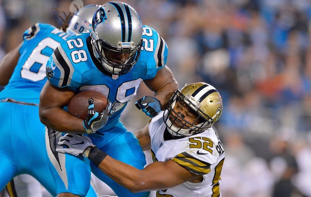カロライナ・パンサーズ対ニューオリンズ・セインツ（2016年11月17日）(c) Getty Images
