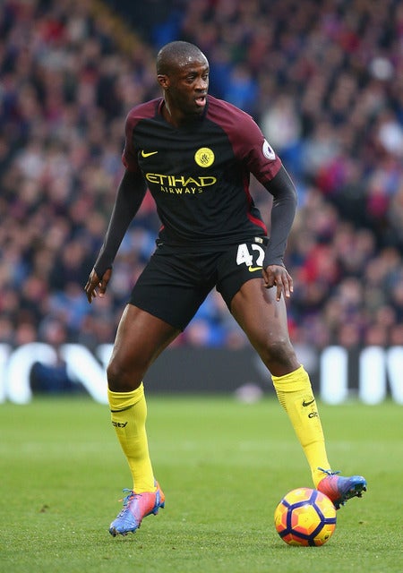 ヤヤ・トゥーレ 参考画像（2016年11月19日）(c) Getty Images